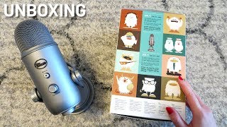 Blue yeti microphone unboxing | lo-fi unintentional asmr
