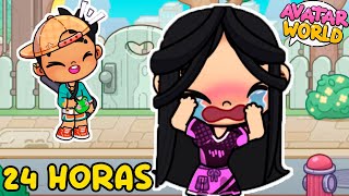 ¡24 HORAS TROLLEANDO a NALA en AVATAR WORLD! 🐸 SIMBA