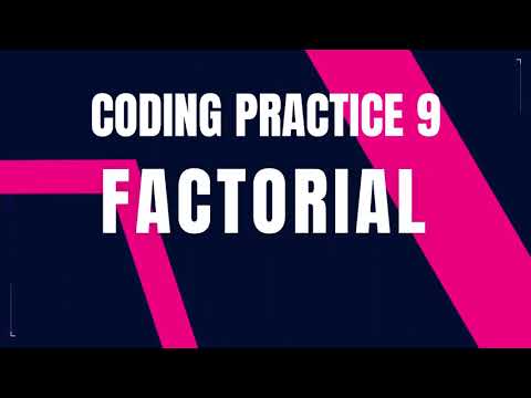 Factorial | Coding Practice 9 | Python coding tips tricks | Nxtwave ccbp 4.0 telugu | Python code