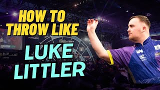 How To Throw Darts Like Luke Littler!!