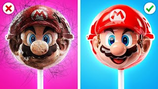 Unbelievable PARENTING Hacks By SUPER MARIO \& Peaches || Mario World Hacks and Tips by Zoom Go!