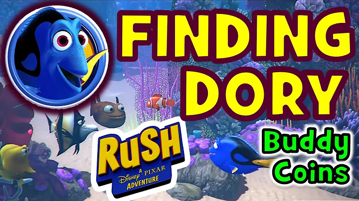 Finding Dory World (ALL BUDDY COINS) - Rush A DisneyPixar Adventure NO COMMENTARY GAMEPLAY