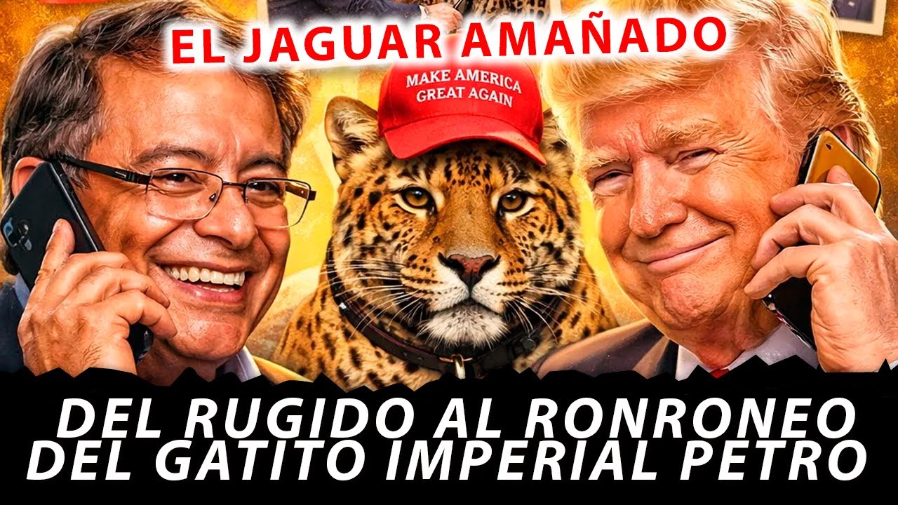 🚨 ¿JAGUAR O GATITO? Los memes de Petro tras su llamada con Trump