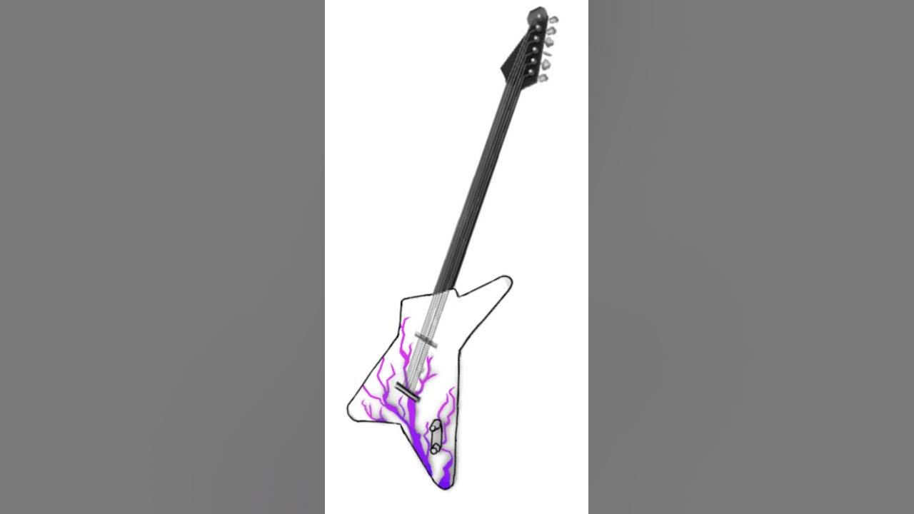 "Face Electrocuter" A Kaiju Paradise Fan Guitar Art by neco5460 YouTube