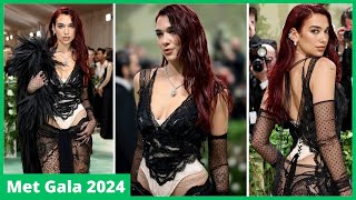 Dua Lipa&#39;s Sultry and Stunning Jaw-Dropping Look || MET GALA 2024