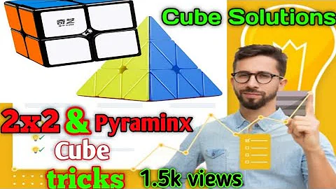 cube solutions, cubes, pyramid 2x2 cube solutions #short #MyMonthOnYouTube #trending #youtubeindia