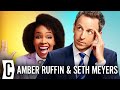 Seth Meyers & Amber Ruffin Talk Evolving Late Night Without an Audience