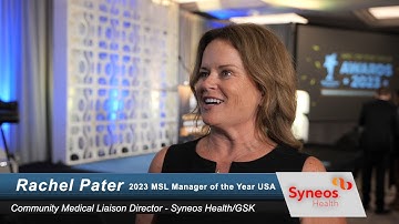 Rachel Pater, BSN, RN - Director - Syneos Health - 2023 MSL Manager of the Year USA