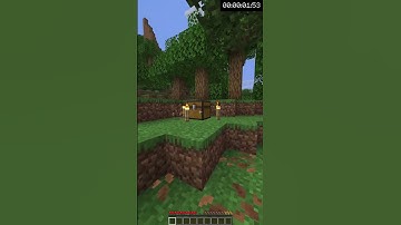 Minecraft Speedrun: Fastest Cobblestone Grab EVER! ⏱️ #minecraft #meme #speedrun