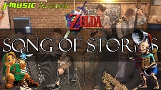 "Song Of Storms" (Zelda: Ocarina of Time) LIVE Jazz Cover // J-MUSIC Pocket Band chords