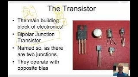 Transistors (part 1) - Introduction to the Bipolar Junction Transistor - BJT Amplifier
