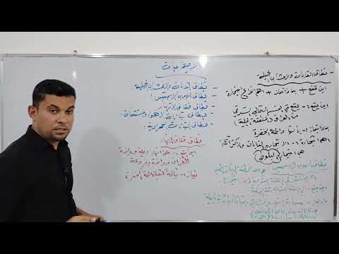 الاجتماعيات للصف الثالث المتوسط المحاضره رقم ٧ احمد جبار الدايني