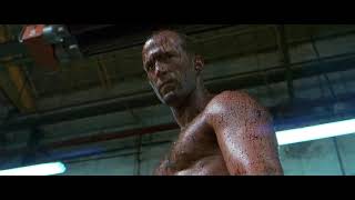 Jason Statham oil fight   The Transporter movie film sri