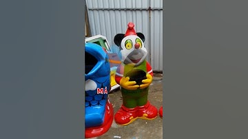 thùng rác nhựa composite hình chuột mickey #duytan #duytanplastic #duytanplastics #sanphammoi