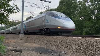 Amtrak Acela Express in East Greenwich, RI (9/24/2020)