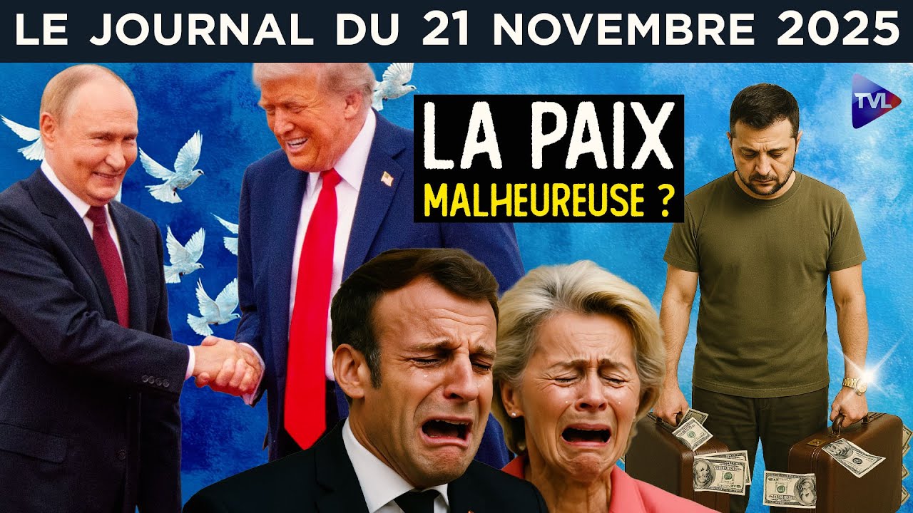 Ukraine : un plan de paix qui change la donne ? - JT du vendredi 21 novembre 2025