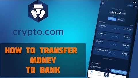 How to Withdraw Money from Crypto.com  to Bank Account - The EASIEST Method