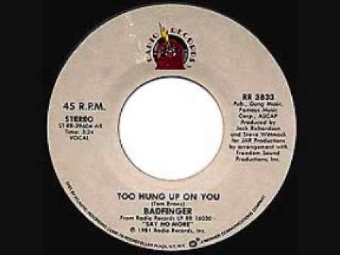 badfinger too hung up on you