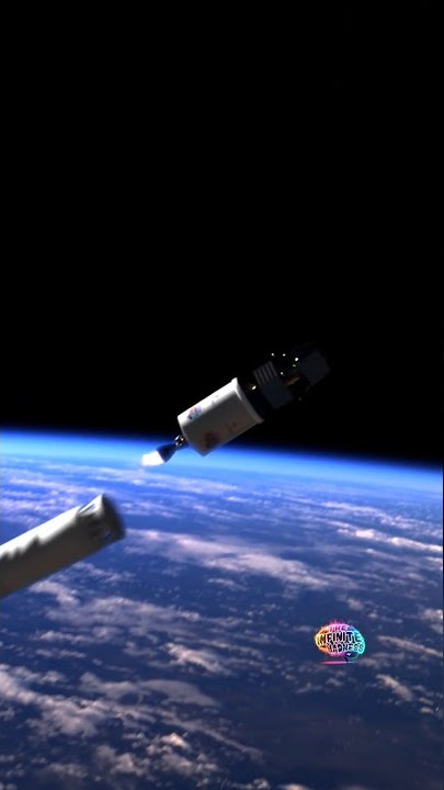 Chandrayaan 3 Separation | Rocket Separation in Space #shorts #space #chandrayaan3 #isro #moon