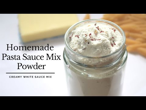 Pasta White Sauce Mix Recipe |White Sauce Mix Powder Recipe in Nepali hqdefault