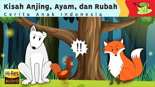 Bacaan Cerita Anak KISAH AYAM, ANJING, DAN RUBAH | Dongeng Bergambar Anak Bahasa Indonesia screenshot 2