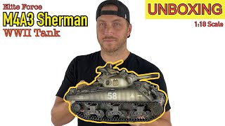 M4A3 Sherman Tank (1:18 scale) Its HUGE