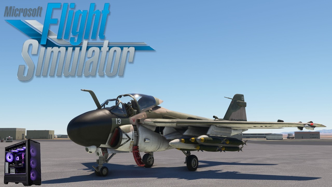 MSFS2020 Deimos inc A6 Intruder Quick Flight