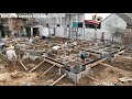 Techniques For Building A Solid House Foundation Using Concrete Pillars And Load-Bearing Steel Beams
