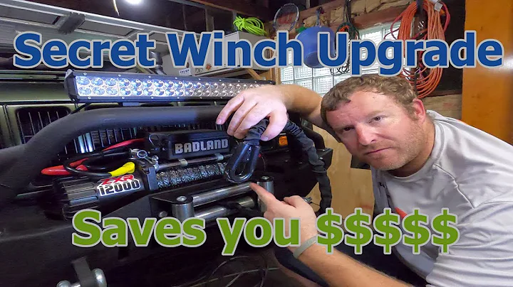 Harbor Freight Badland winch upgrade you must do!!!