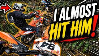 Riding an INSANE Hard Enduro Terrain!