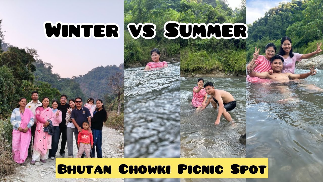 Winter vs Summer at Bhutan Chowki Picnic Spot❤️ #memories #picnicspot #forever #subscribe 