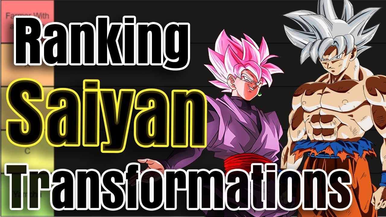 Ranking ALL Saiyan Transformations! | Dragon Ball Tier List