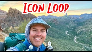Icon Loop in the Superstition Mountains | Hardest Backpacking Loop In the Superstitions