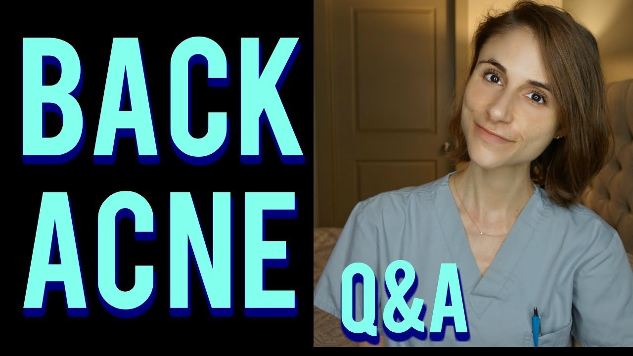 vlogs in spanish Back acne Q&A with a dermatologist: skin care tips
