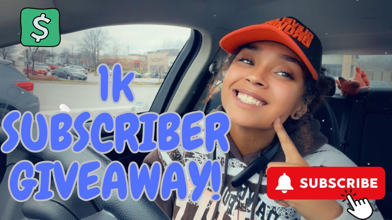 1k SUBSCRIBER GIVEAWAY! - YouTube