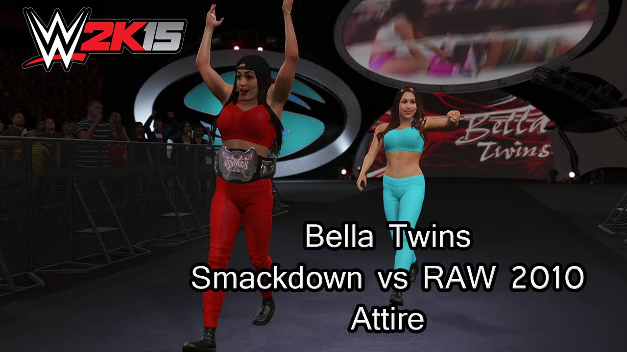 Wwe 2K15 (Ps4) Bella Twins Smackdown Vs Raw 2010 Attire - Youtube