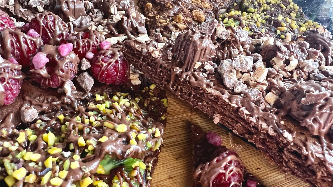 les crepes croustillante كراب مقرمشين 💕