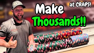 Let's Gooo!!! CRUSH The Casino With This Big Boy Craps Strategy!