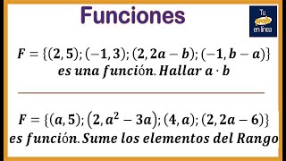FUNCTIONS: Exercises by Definition
