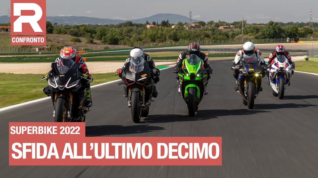Comparativa Superbike 2022 - Aprilia, Ducati, Honda, Kawasaki, Yamaha - Qual è la migliore? [4K]