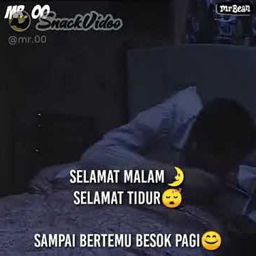Mr.bean mau tidur