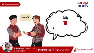 SalesBoost | Grow Your Business with SalesBoost | J Sampath, CEO – JB Soft System screenshot 3