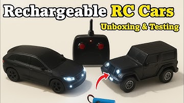 Rc Mahindra Thar Vs Rc Range Rover Car || Unboxing & Testing || Full Video | Ray Unboxing Toys |
