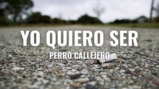 Perro Callejero - Yo Quiero Ser (Letra Oficial) chords