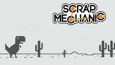 Building Arcade Games: Dino Jump (part 1) | Scrap Mechanic Stream VOD