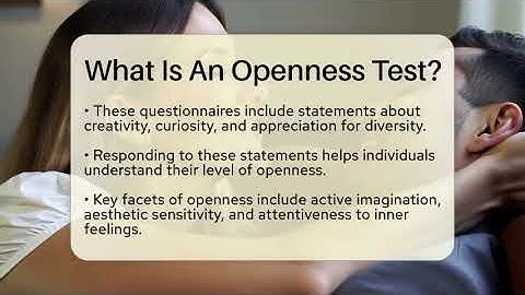 What Is An Openness Test? - The Personal Growth Path
