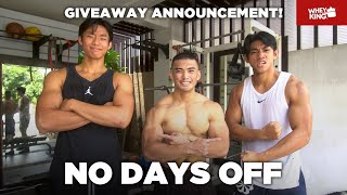 HOME GYM RAID WITH SHAUN AND DAVE ILDEFONSO | GIVEAWAY WINNERS | VLOG#02