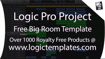 Free Logic Pro Midi Template - Big Room Stabs By Mikas www.logictemplates.com