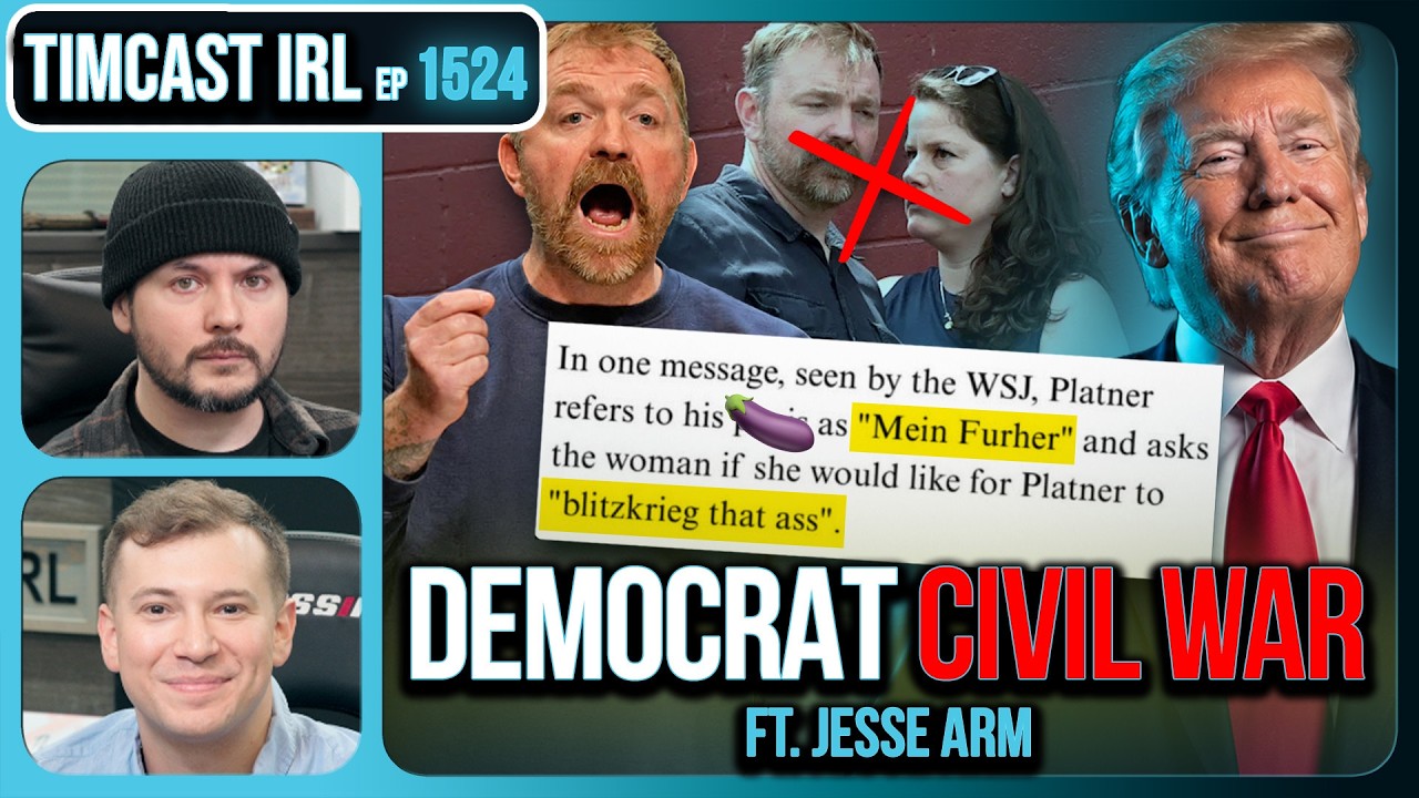 Democrat Senate CIVIL WAR, UFO CAUGHT Over Volcanic Eruption, Spencer Pratt TO WIN IT | Timcast IRL