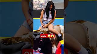 “लड़की ने किया ऐसा Bull Ride कि सब देख के हैरान रह गए 😱🔥 | Viral Trips”upbullridebullride konch